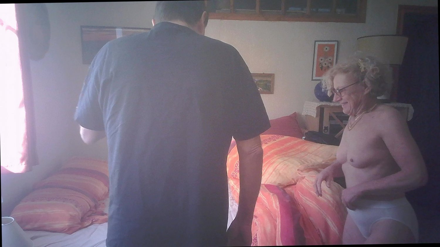 Mature Nurse Solange coming for massage and caught by  4 hidden cams ! #wv2WHbUX